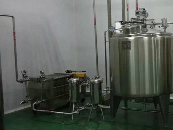 果酒精滤现场